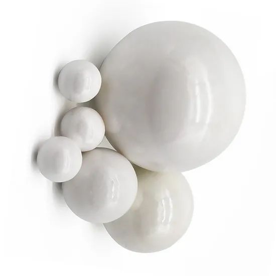 Nanxiang 95% Nano Yttria Stabilized Zirconia (YSZ) 20mm Grinding Media Zirconium Oxide Ball